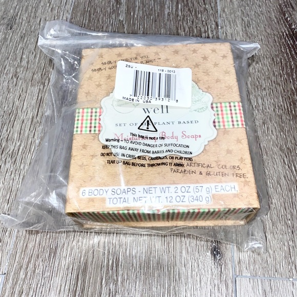 Simply Be Well Set Of 6 Moisturizing Soap Bar Set - Picture 6 of 8